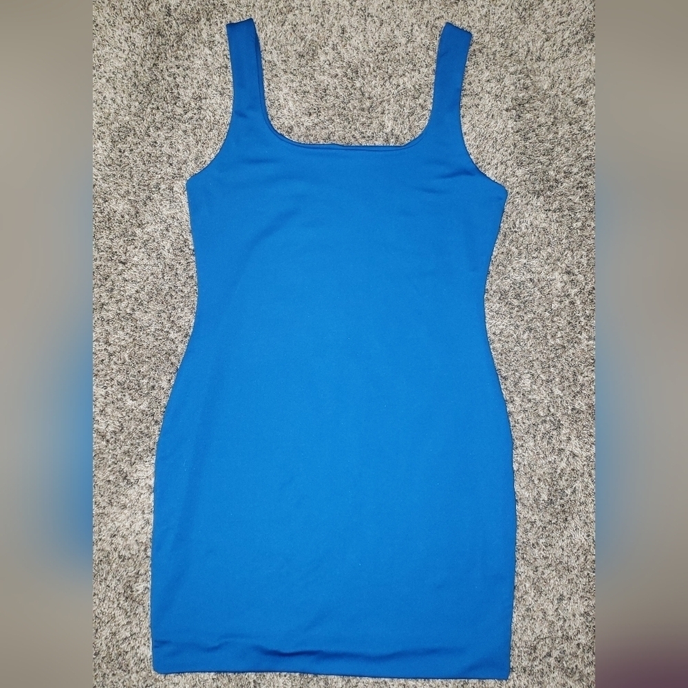 Derek Heart| Bodycon Mini Square Neck Dress